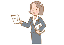 hand outのイラスト